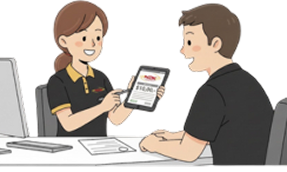 Tiếp nhận yêu cầu & tư vấn dịch vụ