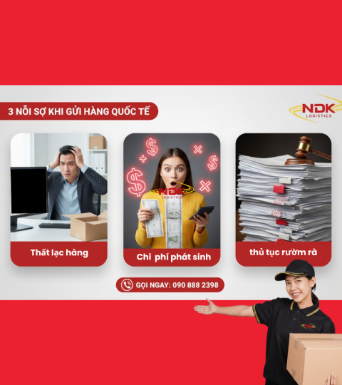 3 Nỗi sợ khi gửi hàng quốc tế